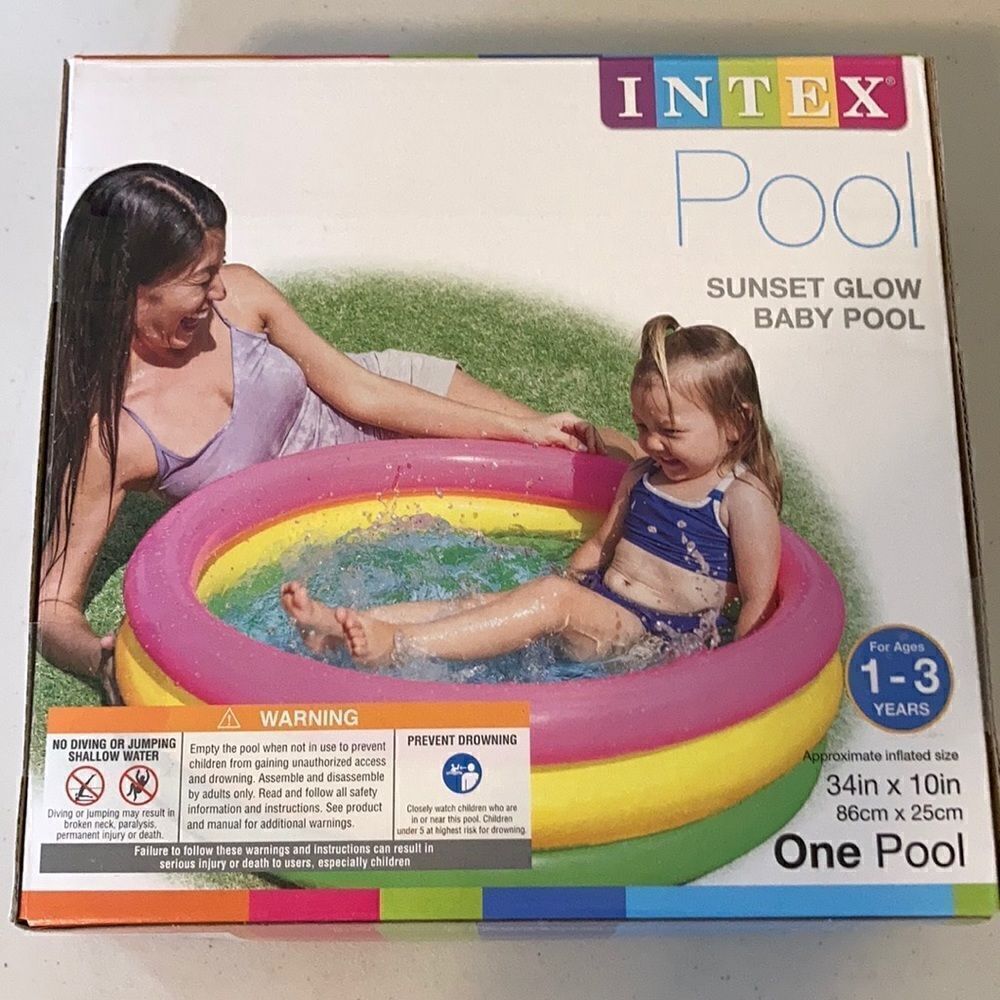 Sunset Glow Baby Pool